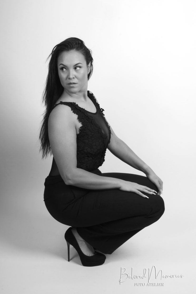 Uit de shoot met Vera.