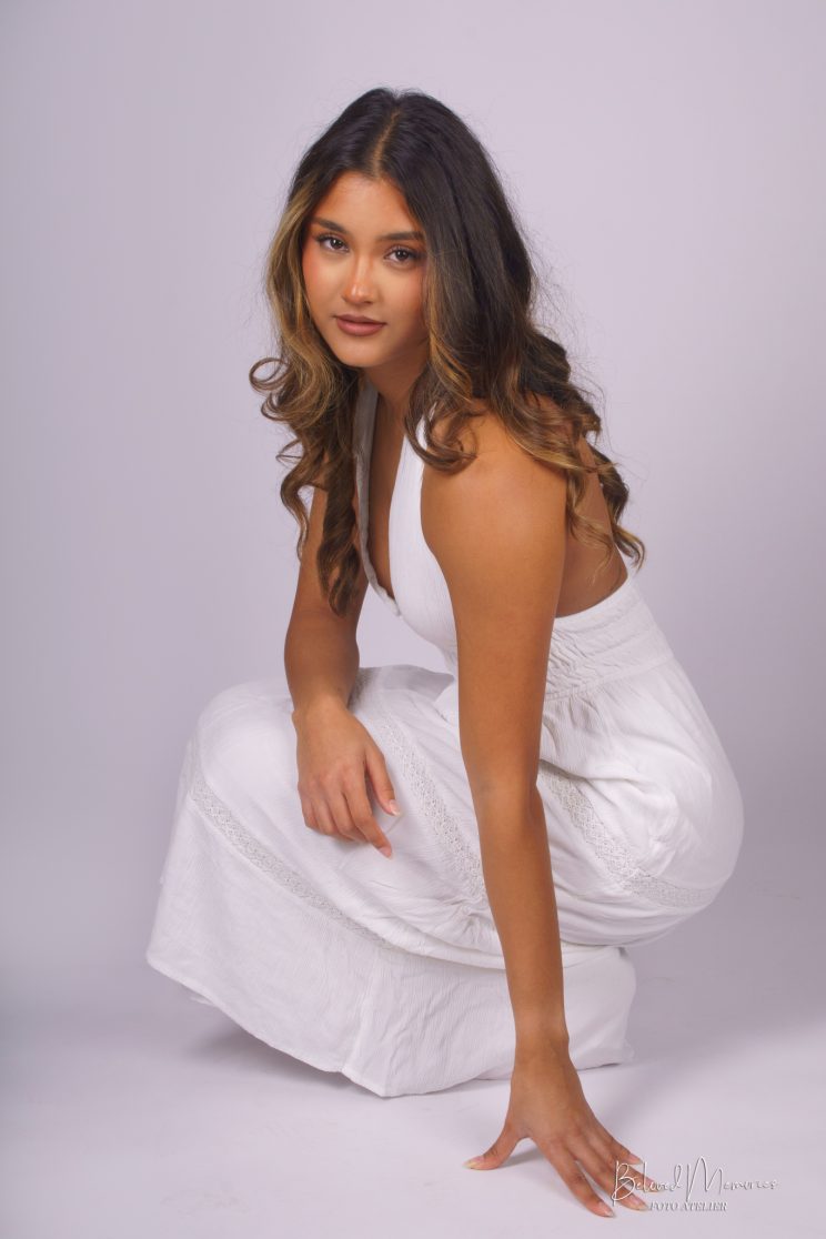 Uit de shoot met Demi